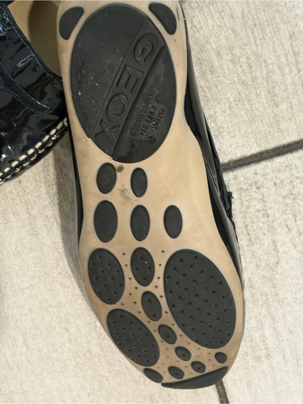 Geox sleek patent